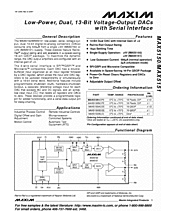 DataSheet MAX5150B pdf